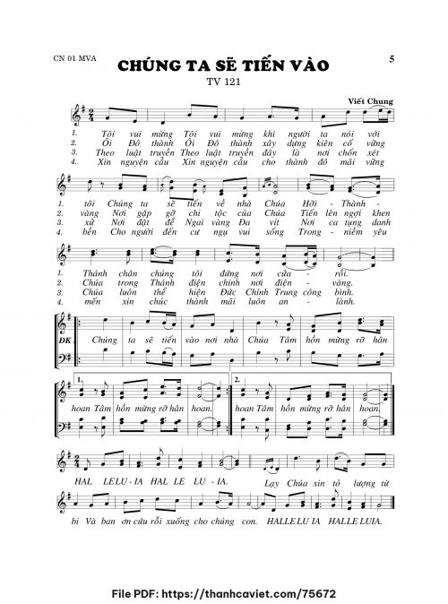 Chúng ta sẽ tiến vào - Viết Chung - trang 1