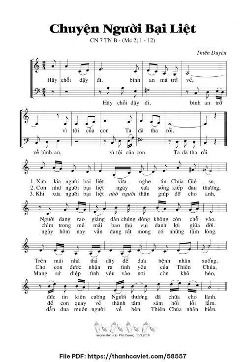 Chuyện người bại liệt - Thiên Duyên - trang 1