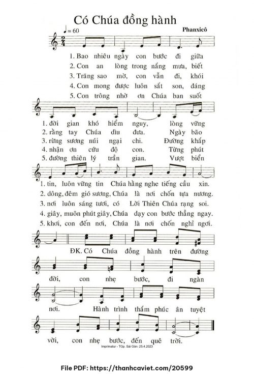 Có Chúa đồng hành - Phanxicô - trang 1