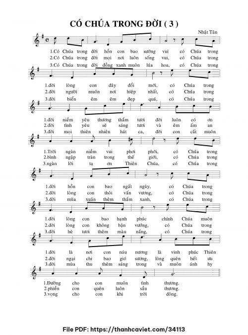 Có Chúa trong đời 3 - Nhật Tân - trang 1