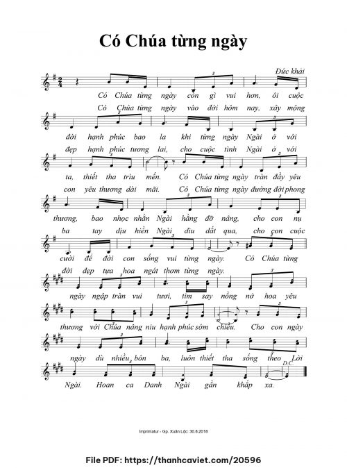 Có Chúa từng ngày - Đức Khải - trang 1