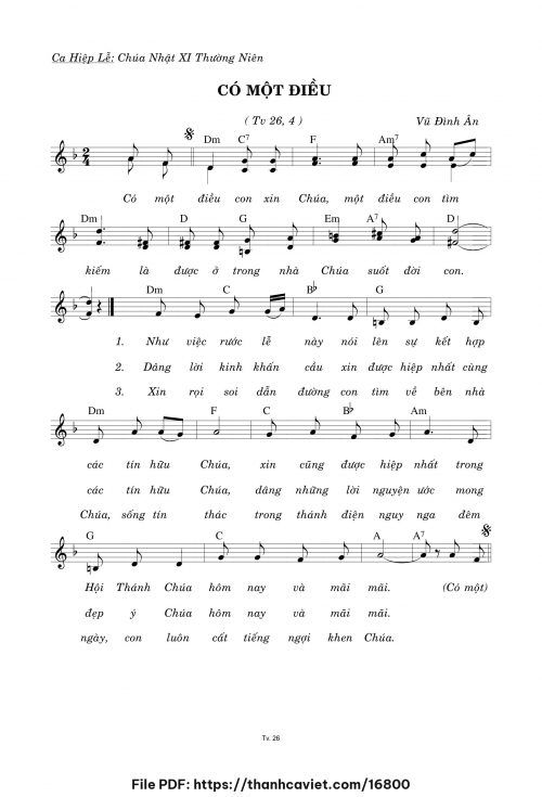 Có một điều - Vũ Đình Ân - trang 1