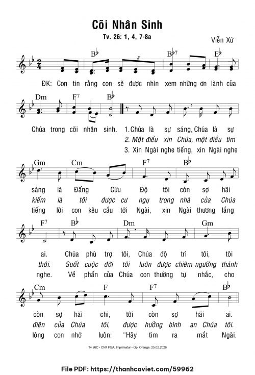 Cõi nhân sinh - Viễn Xứ - trang 1