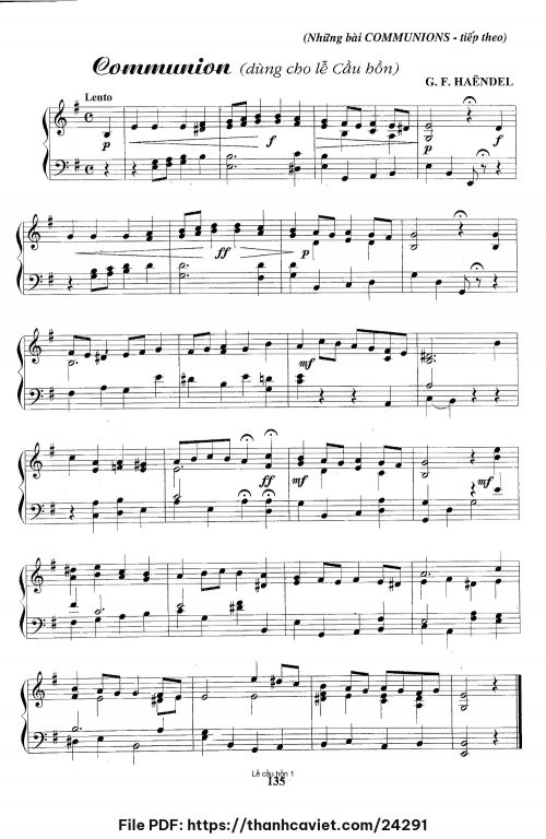Communion - Nhạc quốc tế - trang 1