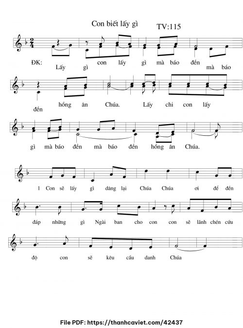 Con biết lấy gì - Lê Ân Thiên - trang 1
