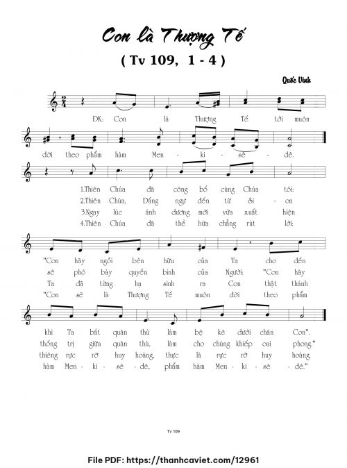 Con là Thượng Tế - Quốc Vinh - trang 1