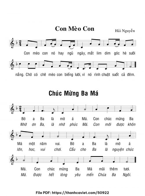Con mèo con - Hải Nguyễn - trang 1
