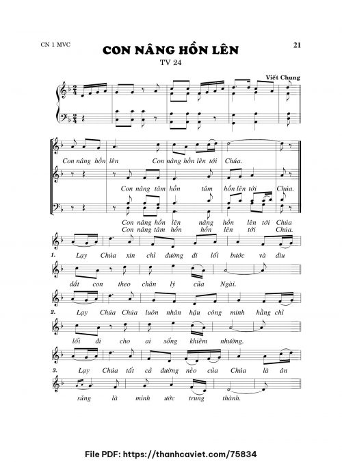 Con nâng hồn lên - Viết Chung - trang 1