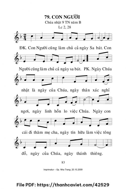 Con người [CN9 TNB] – - Lm. Mi Trầm - trang 1