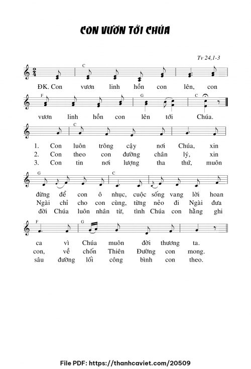 Con vươn tới Chúa - Chưa biết - trang 1