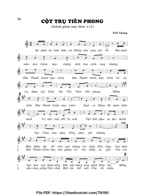Cột trụ tiên phong - Viết Chung - trang 1