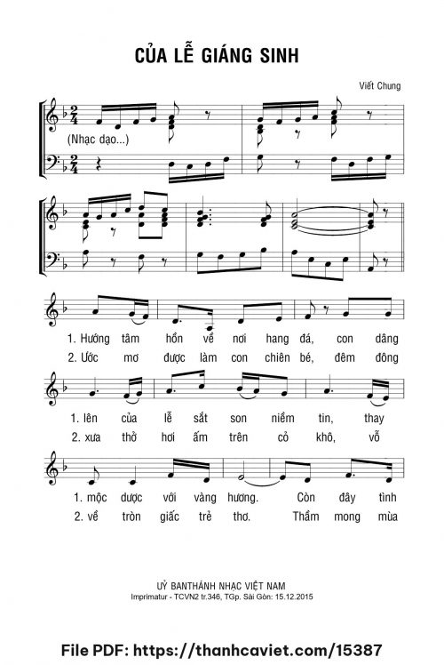 Của lễ Giáng Sinh - Viết Chung - trang 1