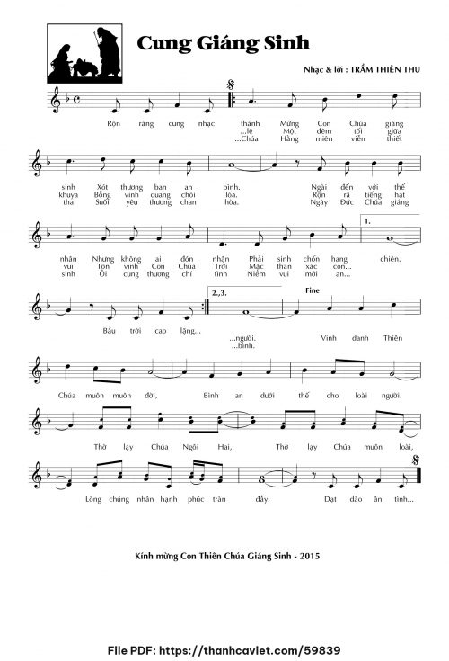 Cung Giáng Sinh - Trầm Thiên Thu - trang 1