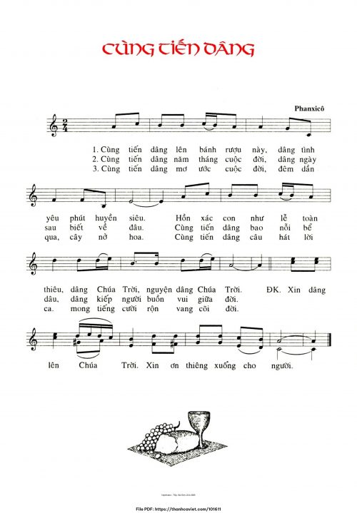 Cùng tiến dâng - Phanxicô - trang 1
