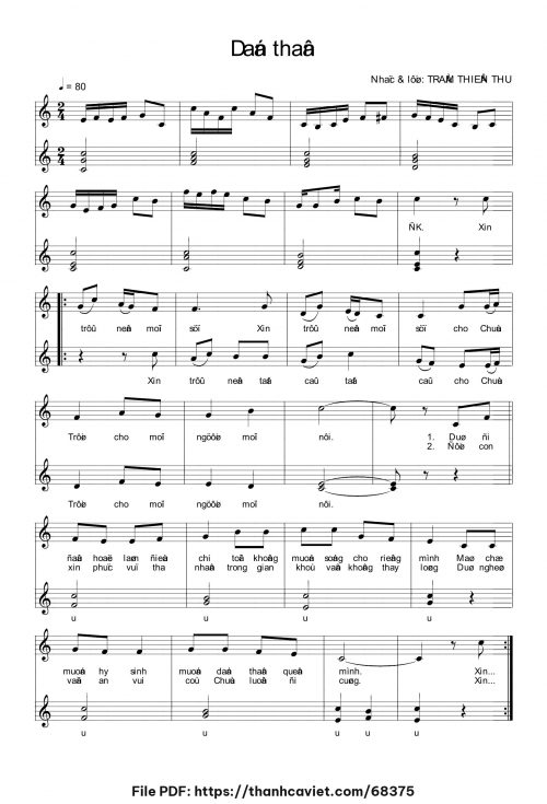 Dấn thân - Trầm Thiên Thu - trang 1