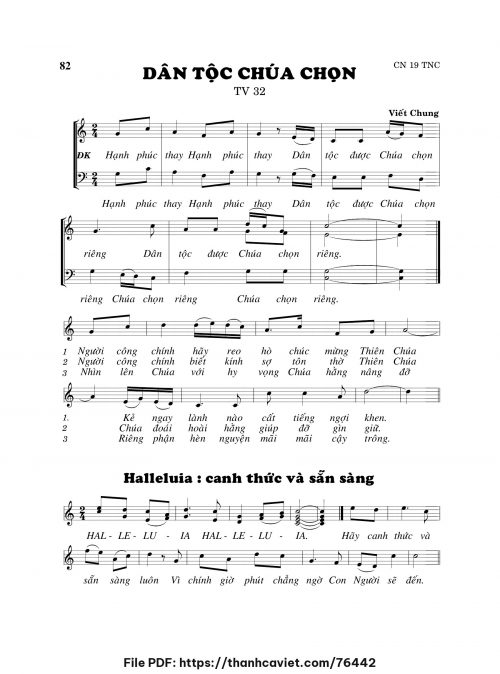 Dân tộc Chúa chọn - Viết Chung - trang 1