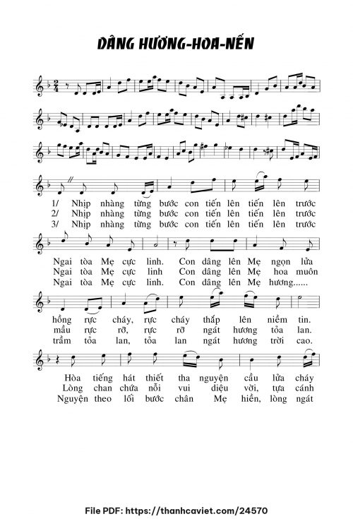 Dâng hương hoa nến - Chưa biết - trang 1
