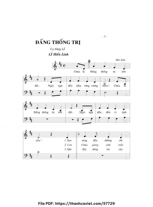 Đấng thống trị - Hải Ánh - trang 1