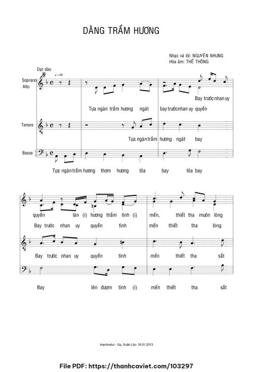 Dâng trầm hương - Nguyên Nhung - trang 1