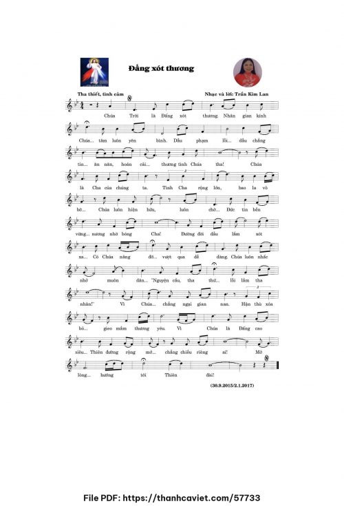 Đấng xót thương - Trần Kim Lan - trang 1