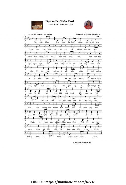 Đạo nước Chúa Trời - Trần Kim Lan - trang 1