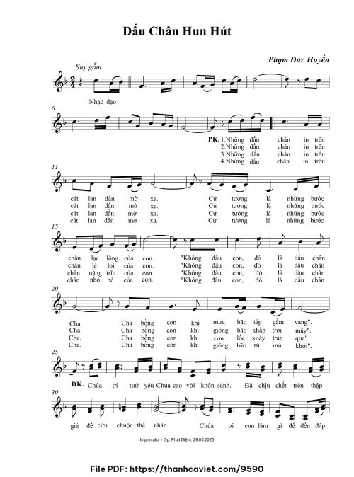Dấu chân hun hút - Phạm Đức Huyến - trang 1