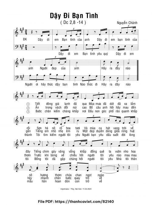 Dậy đi bạn tình - Nguyễn Chánh - trang 1