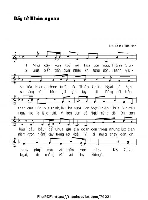 Đầy tớ khôn ngoan - Lm. DUYLINH.PHN - trang 1
