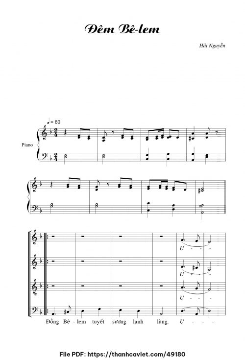 Đêm Bêlem - Hải Nguyễn - trang 1