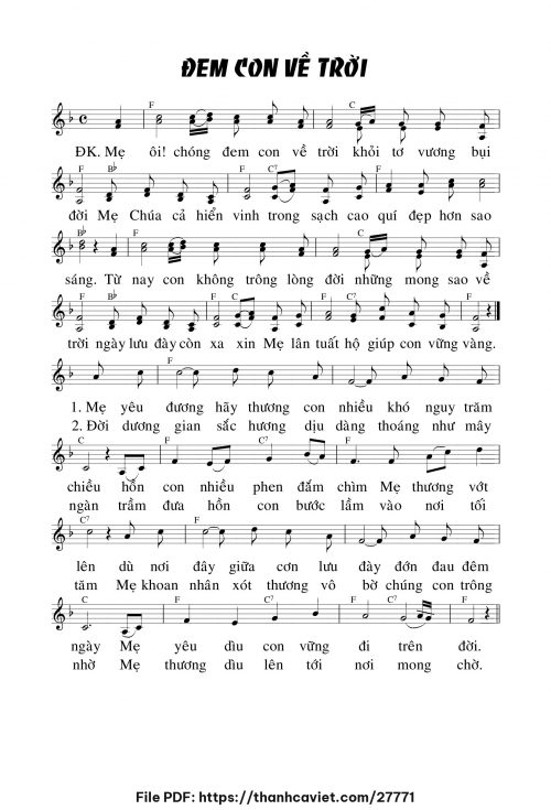 Đem con về trời - Chưa biết - trang 1