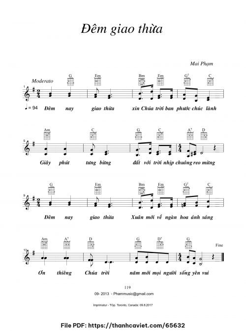 Đêm giao thừa - Mai Phạm - trang 1