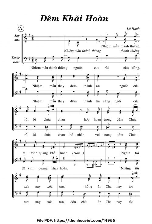 Đêm khải hoàn - Lữ Hành - trang 1
