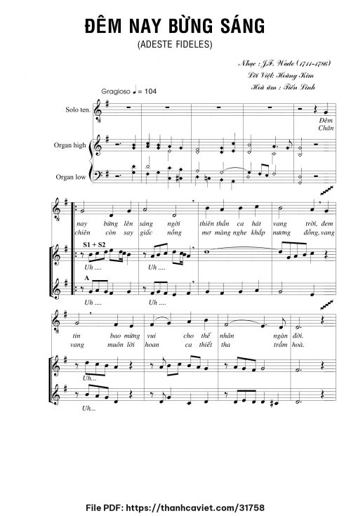 Đêm nay bừng sáng - Tiến Linh - trang 1