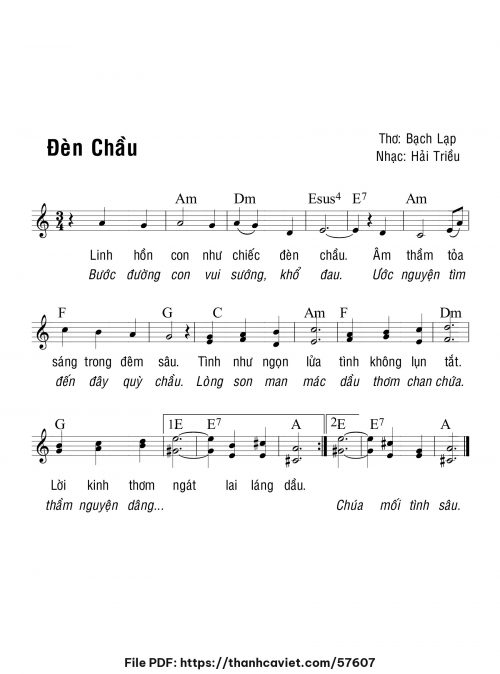 Đèn chầu - Hải Triều - trang 1