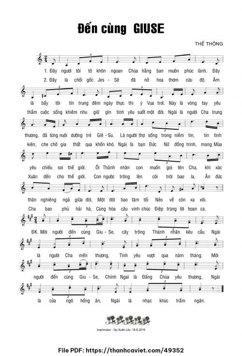 Đến cùng Giuse - Thế Thông - trang 1
