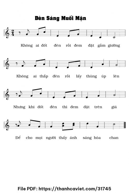 Đèn sáng muối mặn - Chưa biết - trang 1