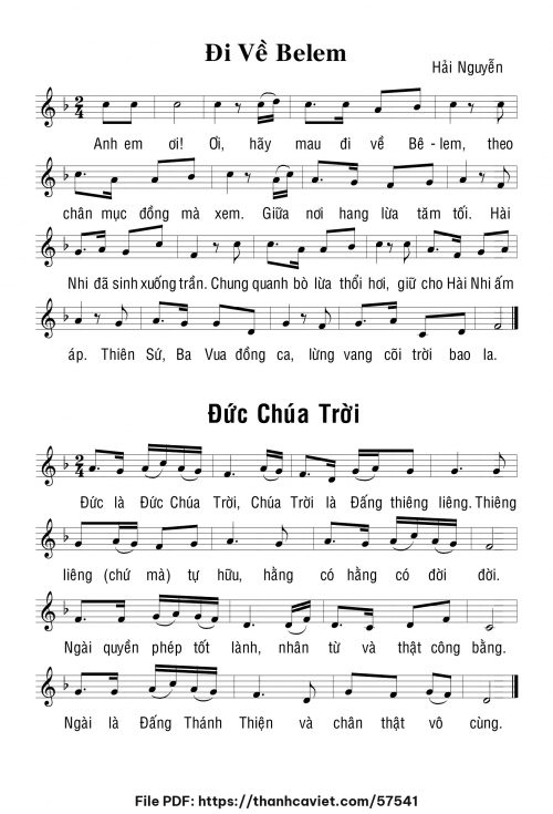 Đi về Bêlem - Hải Nguyễn - trang 1