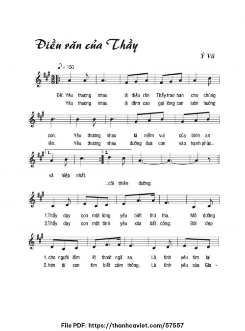 Điều răn của Thầy - Ý Vũ - trang 1