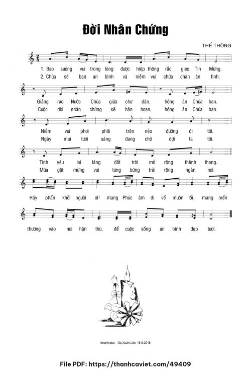 Đời nhân chứng - Thế Thông - trang 1