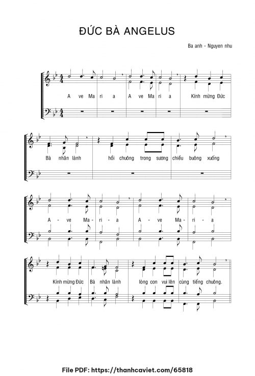 Đức bà Angenus - Ba Anh - trang 1