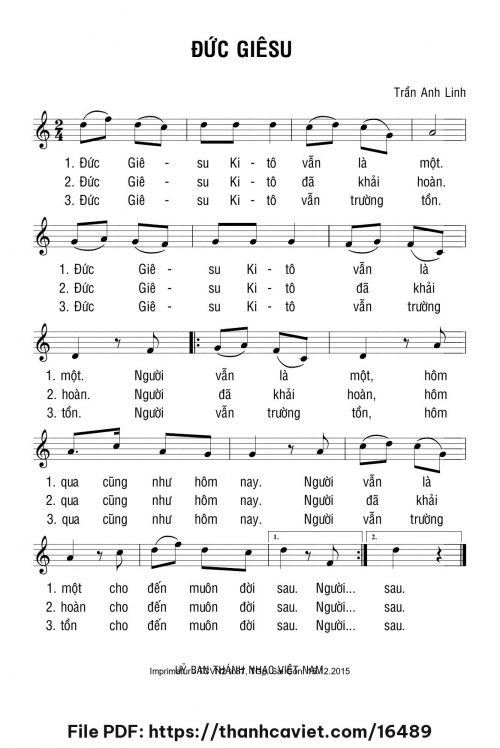 Đức Giêsu - Trần Anh Linh - trang 1