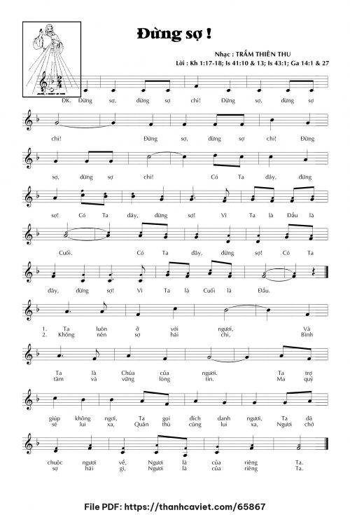 Đừng sợ - Trầm Thiên Thu - trang 1