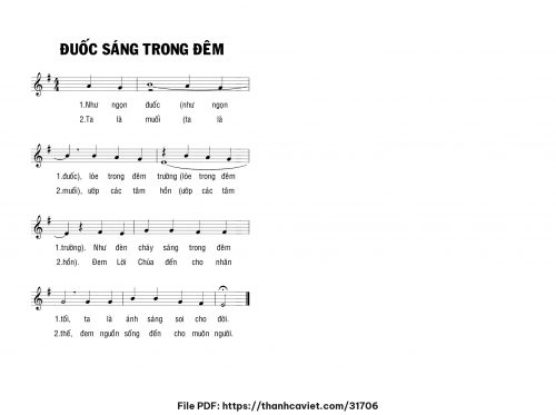 Đuốc sáng trong đêm - Chưa biết - trang 1
