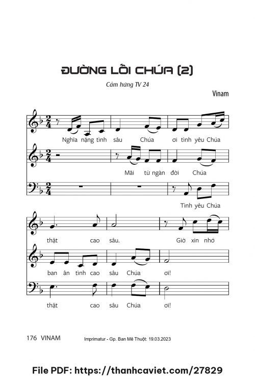 Đường lối Chúa 2 - Vinam - trang 1