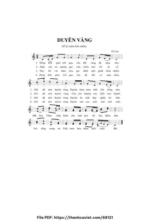 Duyên vàng - Vũ Lan - trang 1