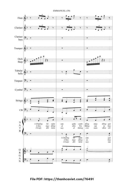 Emmanuel - Lm. Hoàng Kim Tốt - trang 1