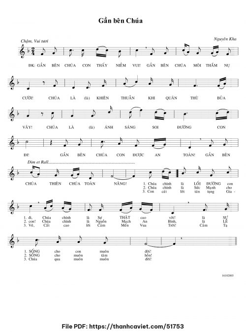 Gần bên Chúa - Nguyên Kha - trang 1