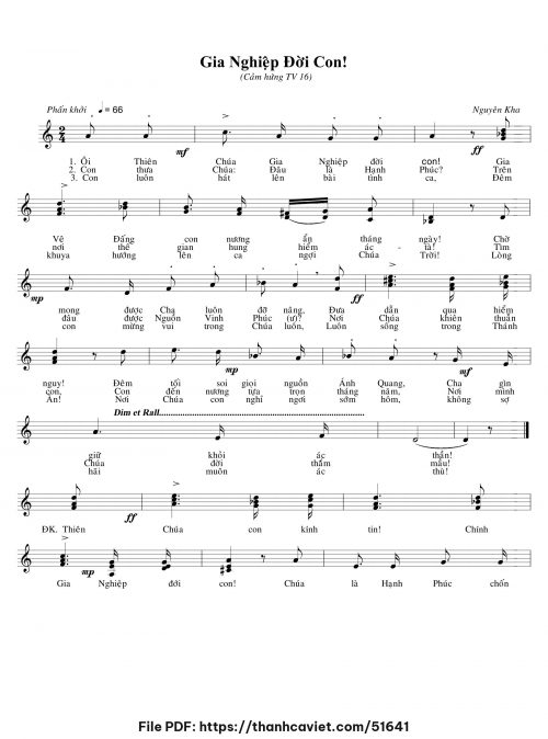 Gia nghiệp đời con - Nguyên Kha - trang 1