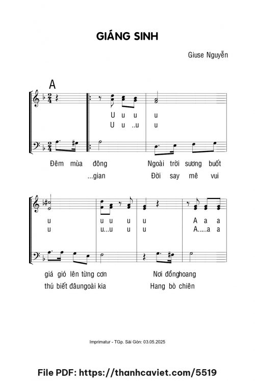 Giáng Sinh - Giuse Nguyễn - trang 1