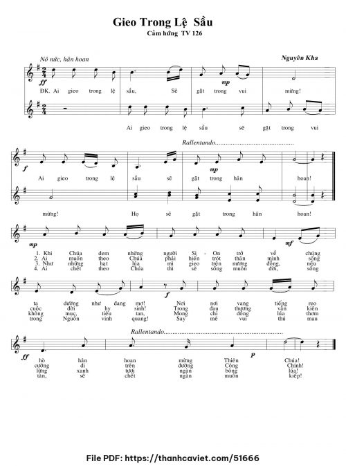 Gieo trong lệ sầu - Nguyên Kha - trang 1